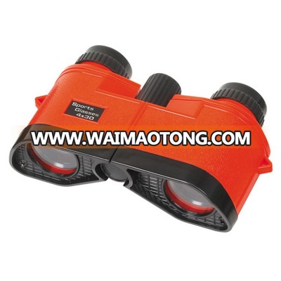 Best selling ZJ11 4x30 kids binoculars toy binoculars plastic binoculars